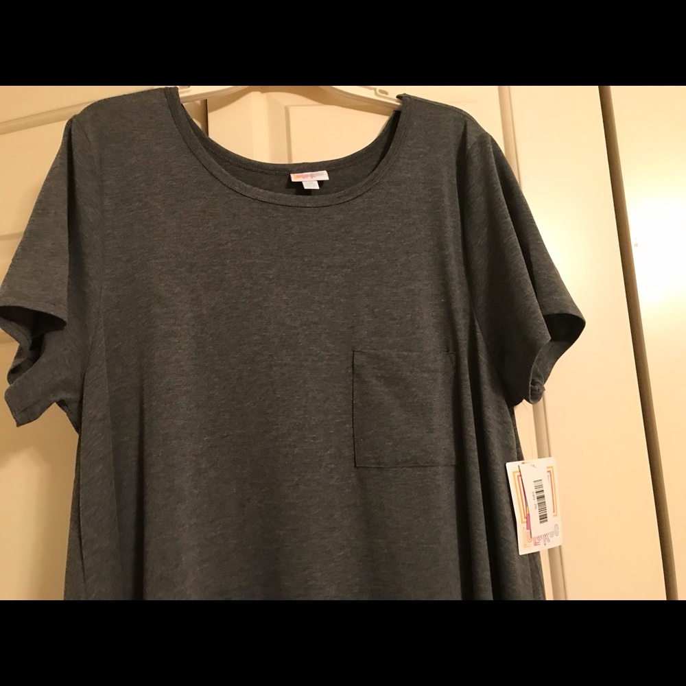 LuLaRoe Carly in heather gray
